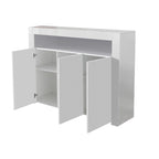3-deurs dressoir opbergkast met ledverlichting