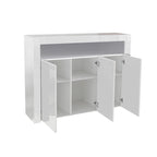 3-deurs dressoir opbergkast met ledverlichting