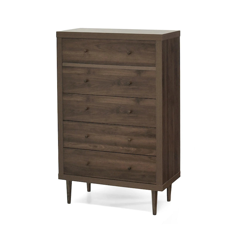 Jaren 50 Dressoir met 5 Laden