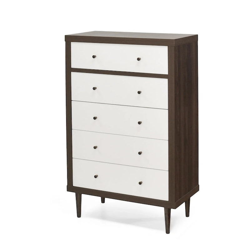 Jaren 50 Dressoir met 5 Laden
