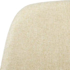 Gestoffeerde eetkamerstoelen, set van 2