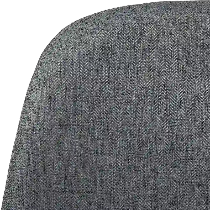 Gestoffeerde eetkamerstoelen, set van 2