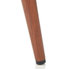 Gestoffeerde eetkamerstoelen, set van 2