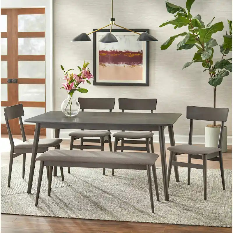 Mid-Century Eetkamerstoelen, Set van 2