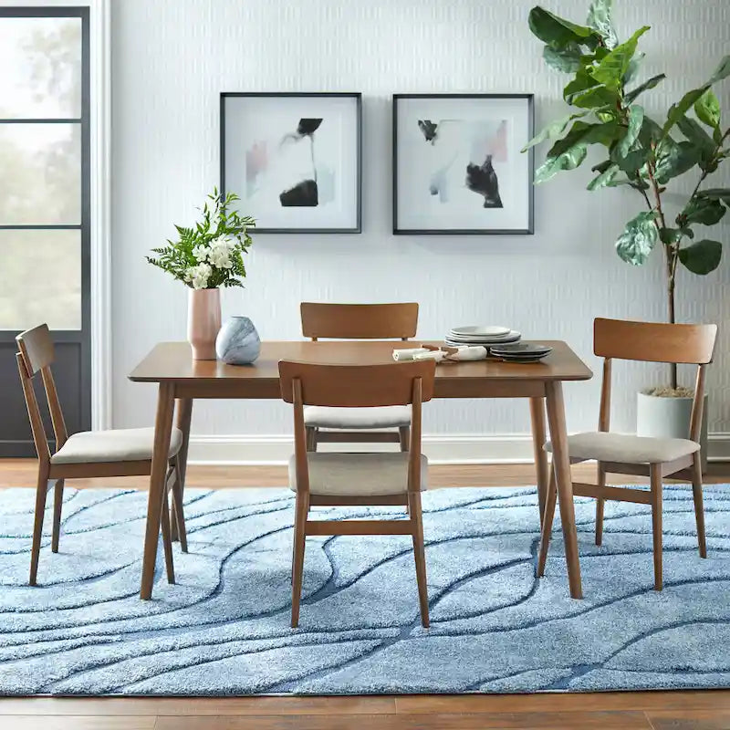 Mid-Century Eetkamerstoelen, Set van 2