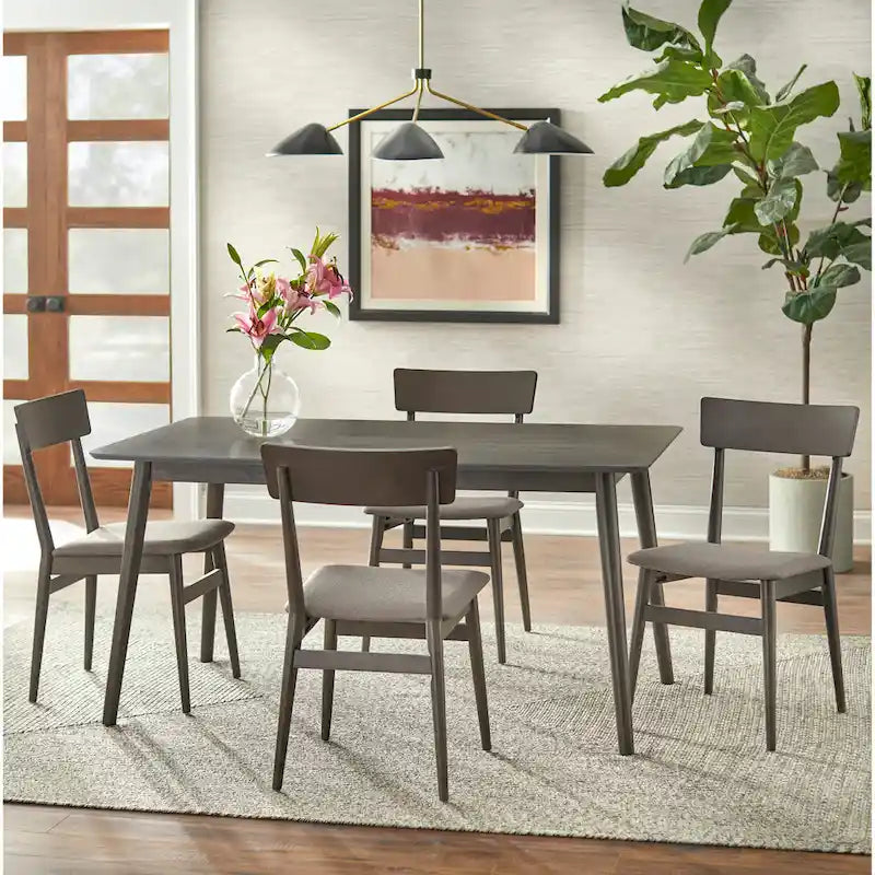 Mid-Century Eetkamerstoelen, Set van 2