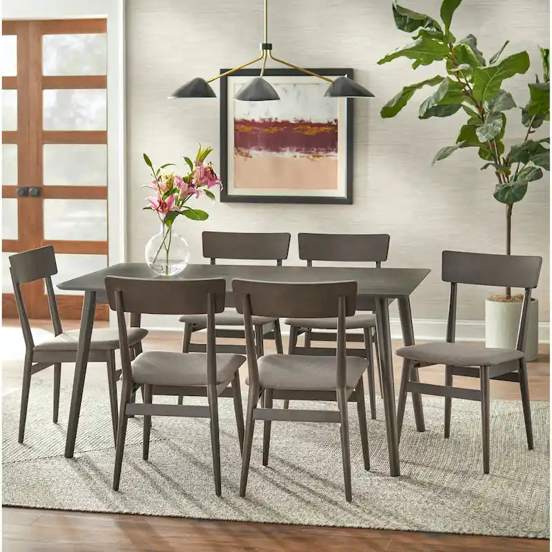 Mid-Century Eetkamerstoelen, Set van 2