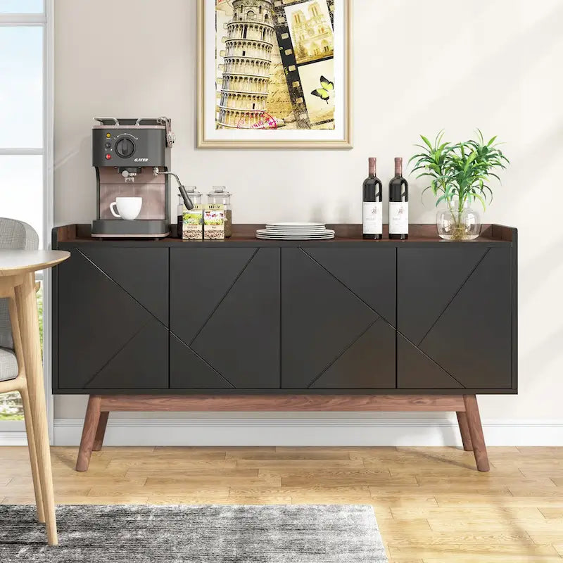 55-inch dressoir met verstelbare plank