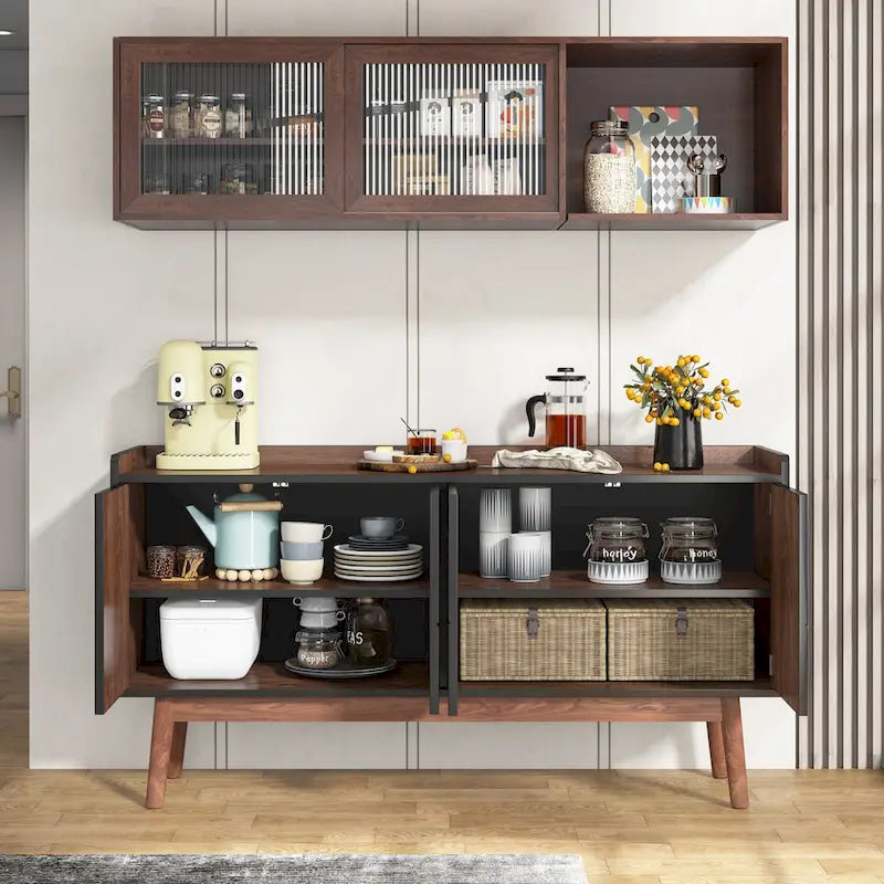 55-inch dressoir met verstelbare plank