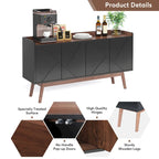 55-inch dressoir met verstelbare plank