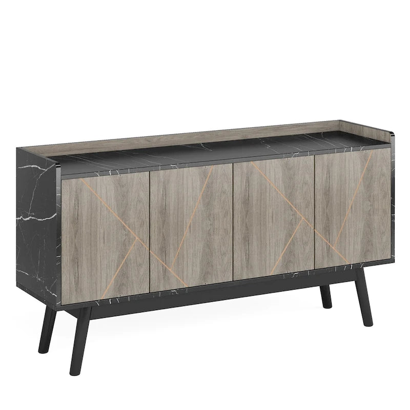 55-inch dressoir met verstelbare plank