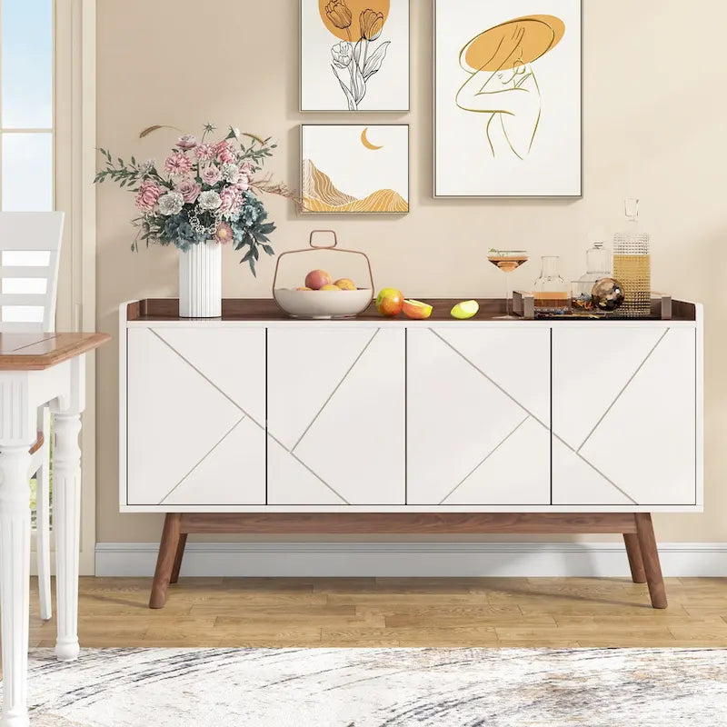 55-inch dressoir met verstelbare plank