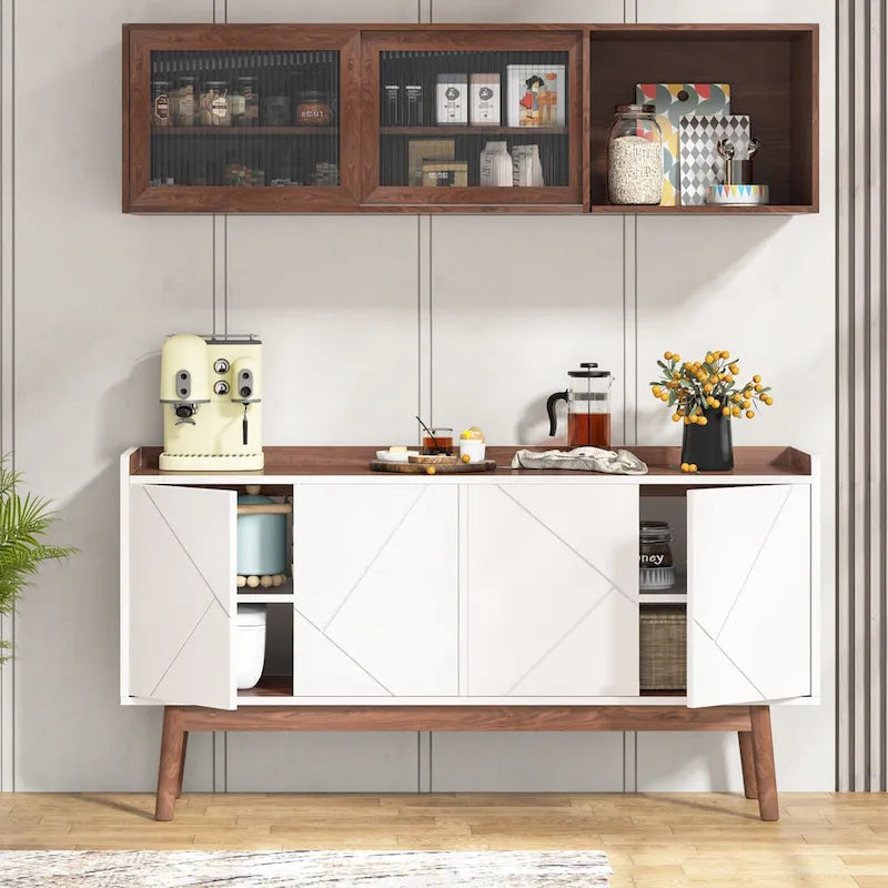 55-inch dressoir met verstelbare plank