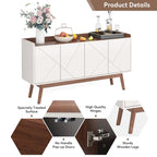 55-inch dressoir met verstelbare plank