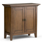 Massief houten lage opbergkast - 81,3 cm B x 35,6 cm D x 78,7 cm H