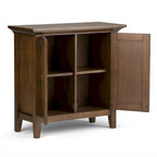 Massief houten lage opbergkast - 81,3 cm B x 35,6 cm D x 78,7 cm H