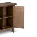 Massief houten lage opbergkast - 81,3 cm B x 35,6 cm D x 78,7 cm H