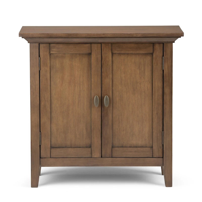 Massief houten lage opbergkast - 81,3 cm B x 35,6 cm D x 78,7 cm H
