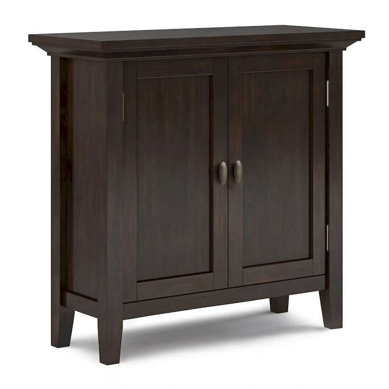 Massief houten lage opbergkast - 81,3 cm B x 35,6 cm D x 78,7 cm H
