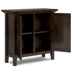 Massief houten lage opbergkast - 81,3 cm B x 35,6 cm D x 78,7 cm H