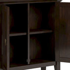 Massief houten lage opbergkast - 81,3 cm B x 35,6 cm D x 78,7 cm H