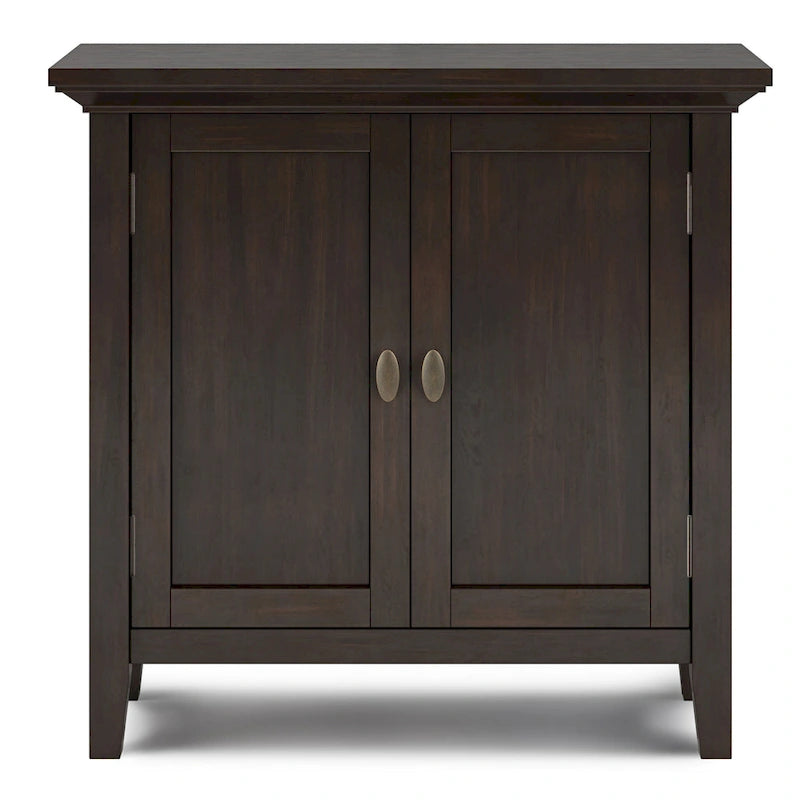 Massief houten lage opbergkast - 81,3 cm B x 35,6 cm D x 78,7 cm H