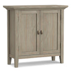 Massief houten lage opbergkast - 81,3 cm B x 35,6 cm D x 78,7 cm H