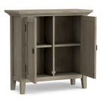 Massief houten lage opbergkast - 81,3 cm B x 35,6 cm D x 78,7 cm H