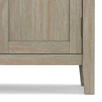 Massief houten lage opbergkast - 81,3 cm B x 35,6 cm D x 78,7 cm H