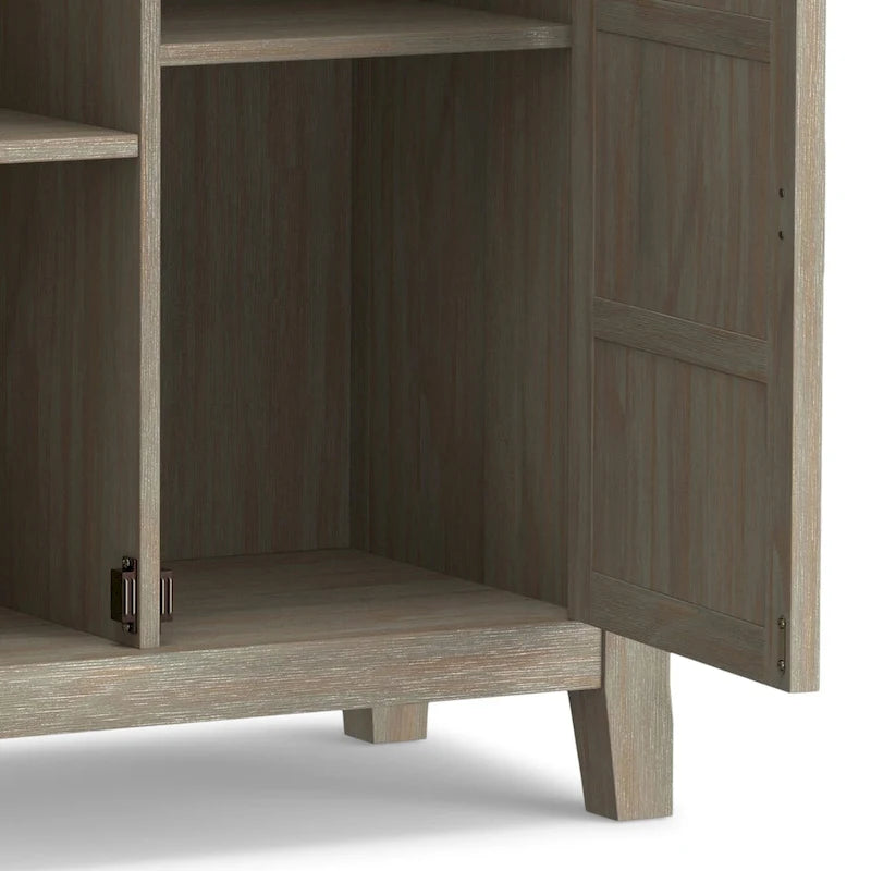 Massief houten lage opbergkast - 81,3 cm B x 35,6 cm D x 78,7 cm H