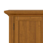 Massief houten lage opbergkast - 81,3 cm B x 35,6 cm D x 78,7 cm H