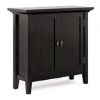 Massief houten lage opbergkast - 81,3 cm B x 35,6 cm D x 78,7 cm H
