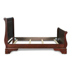 Bordeaux Sleigh Bed – Houten Frame, Meerdere Maten