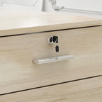 Houten Balie met Afsluitbare Opslag