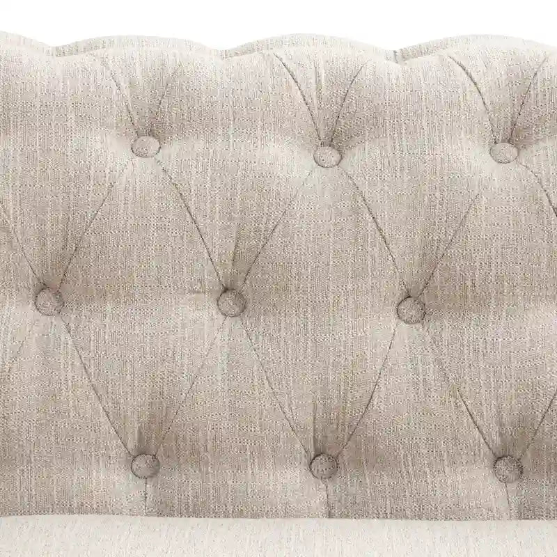 Gecapitonneerde Chesterfield fauteuil