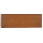 2-laags consoletafel met massief houten frame