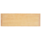 2-laags consoletafel met massief houten frame