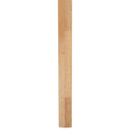 2-laags consoletafel met massief houten frame
