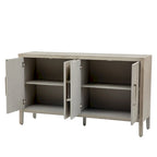 Dressoir met 4 deuren en verstelbare planken