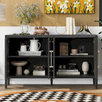 Dressoir met 4 deuren en verstelbare planken