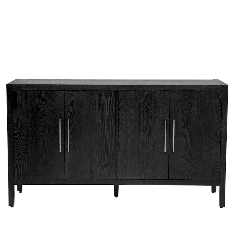 Dressoir met 4 deuren en verstelbare planken