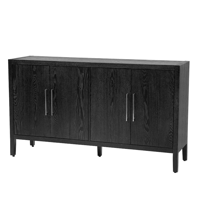 Dressoir met 4 deuren en verstelbare planken