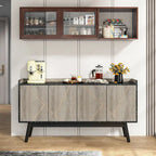 55-inch dressoir met opbergruimte en deuren