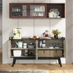 55-inch dressoir met opbergruimte en deuren