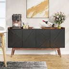 55-inch dressoir met opbergruimte en deuren
