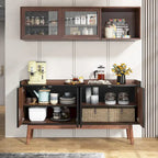 55-inch dressoir met opbergruimte en deuren