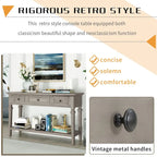 Sidetable met 3 Laden en Onderplank