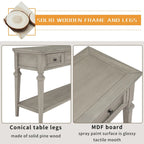 Sidetable met 3 Laden en Onderplank