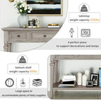 Sidetable met 3 Laden en Onderplank