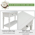 Sidetable met 3 Laden en Onderplank